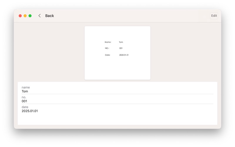 LabelOnePro app screenshot 2