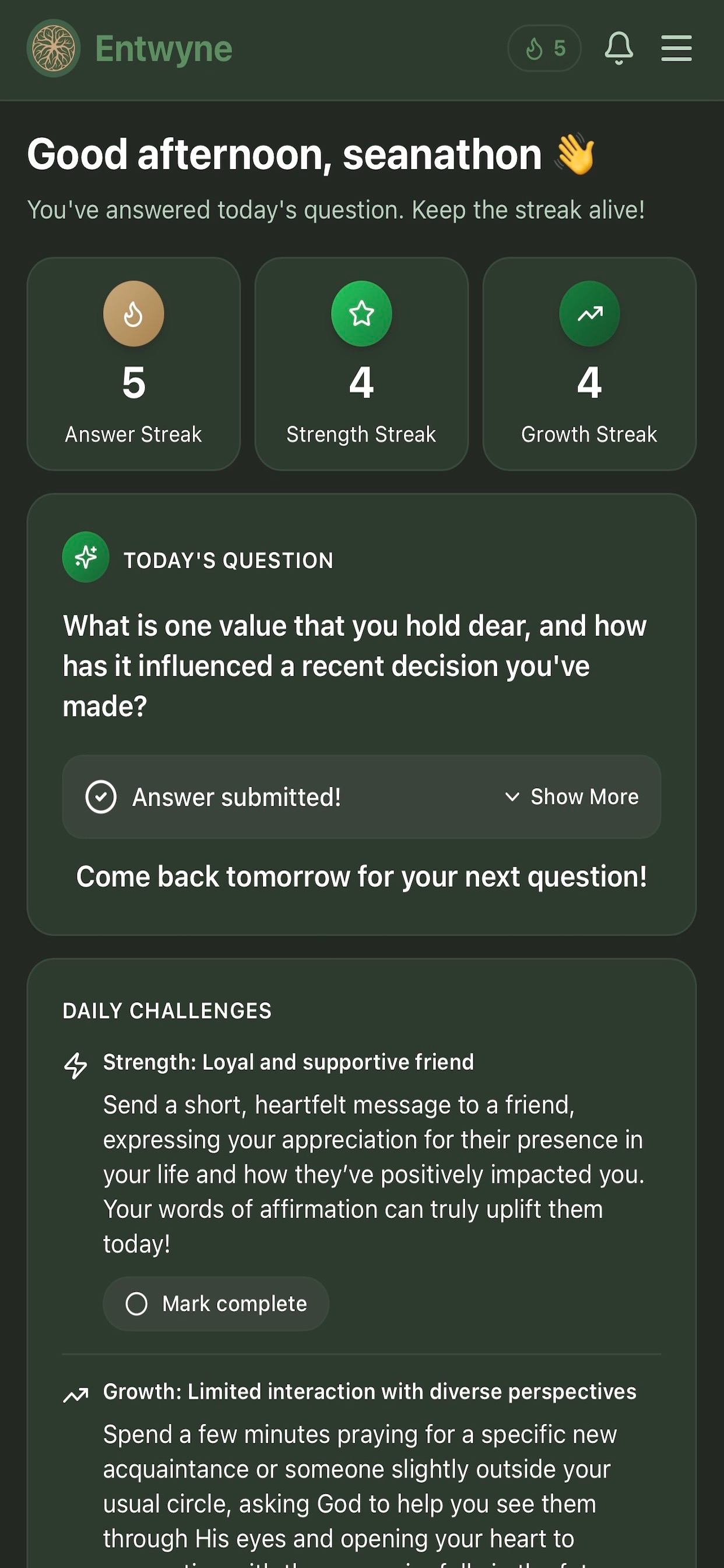 Entwyne Daily screenshot 4