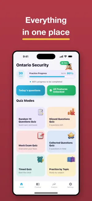 Ontario Security Guard Prep screenshot 1