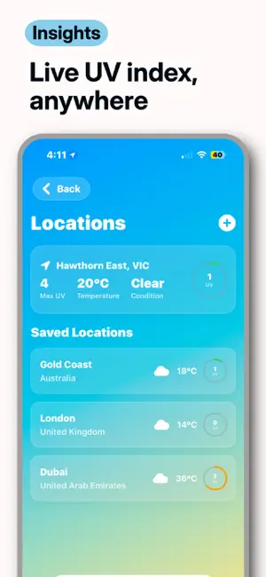 Tanning App & UV Index screenshot 4