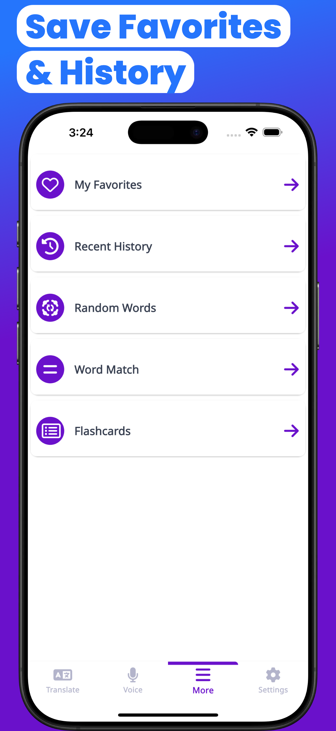 Malay-English Translator Words screenshot 5