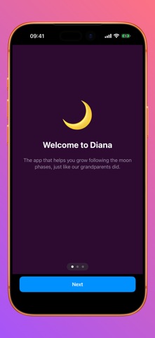 Diana: Lunar Planting Calendar screenshot