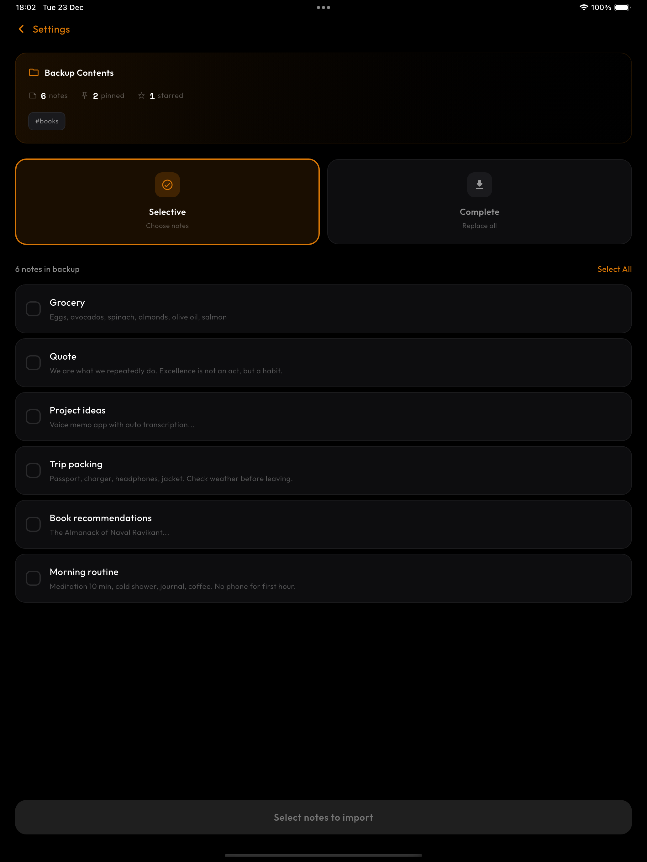 Notepad - Dark Theme screenshot 13