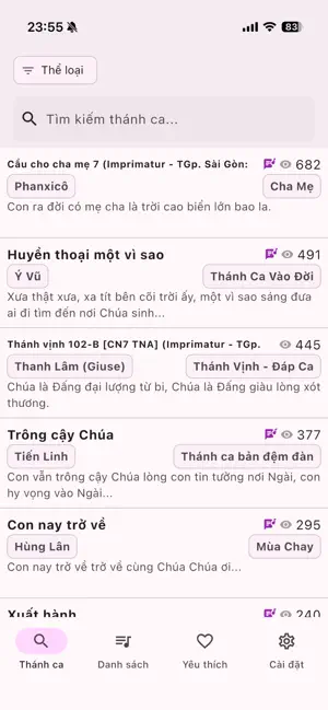 Sổ Tay Thánh Ca screenshot 1