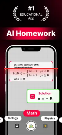 Homework AI: Screenshot 1 von 9