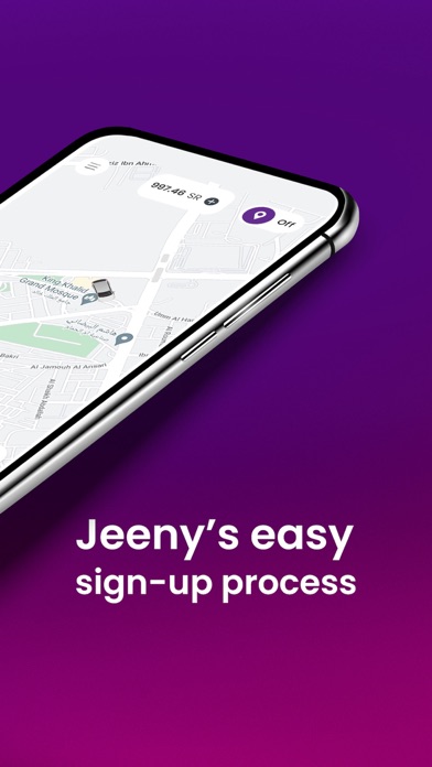 Jeeny - Drive and earn money Screenshot