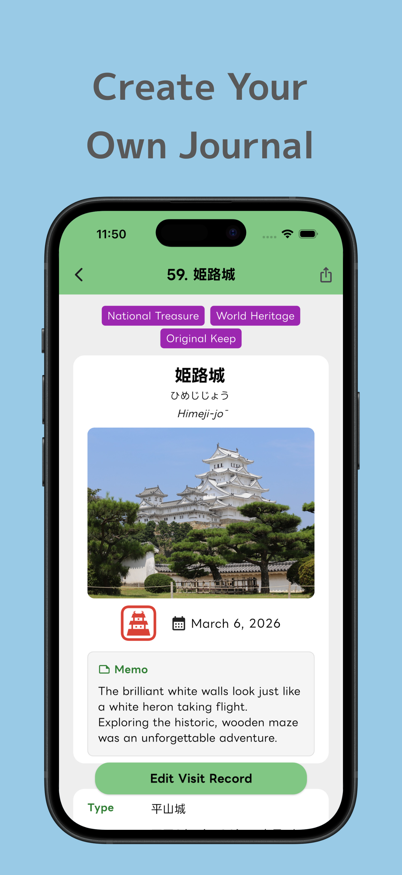Japan's 100 Great Castles