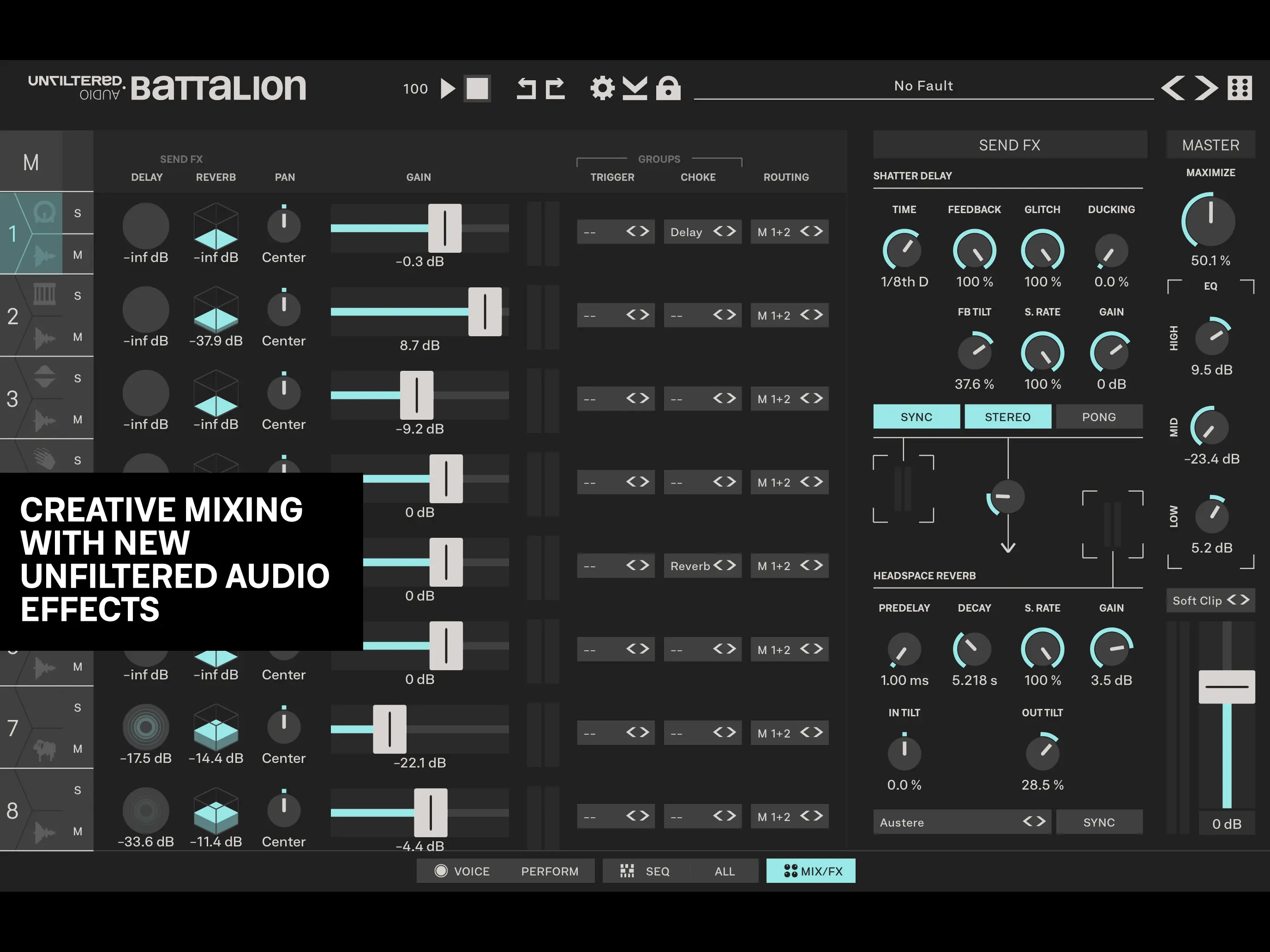 #6. Battalion - Drum Machine (iOS) Door: Unfiltered Audio