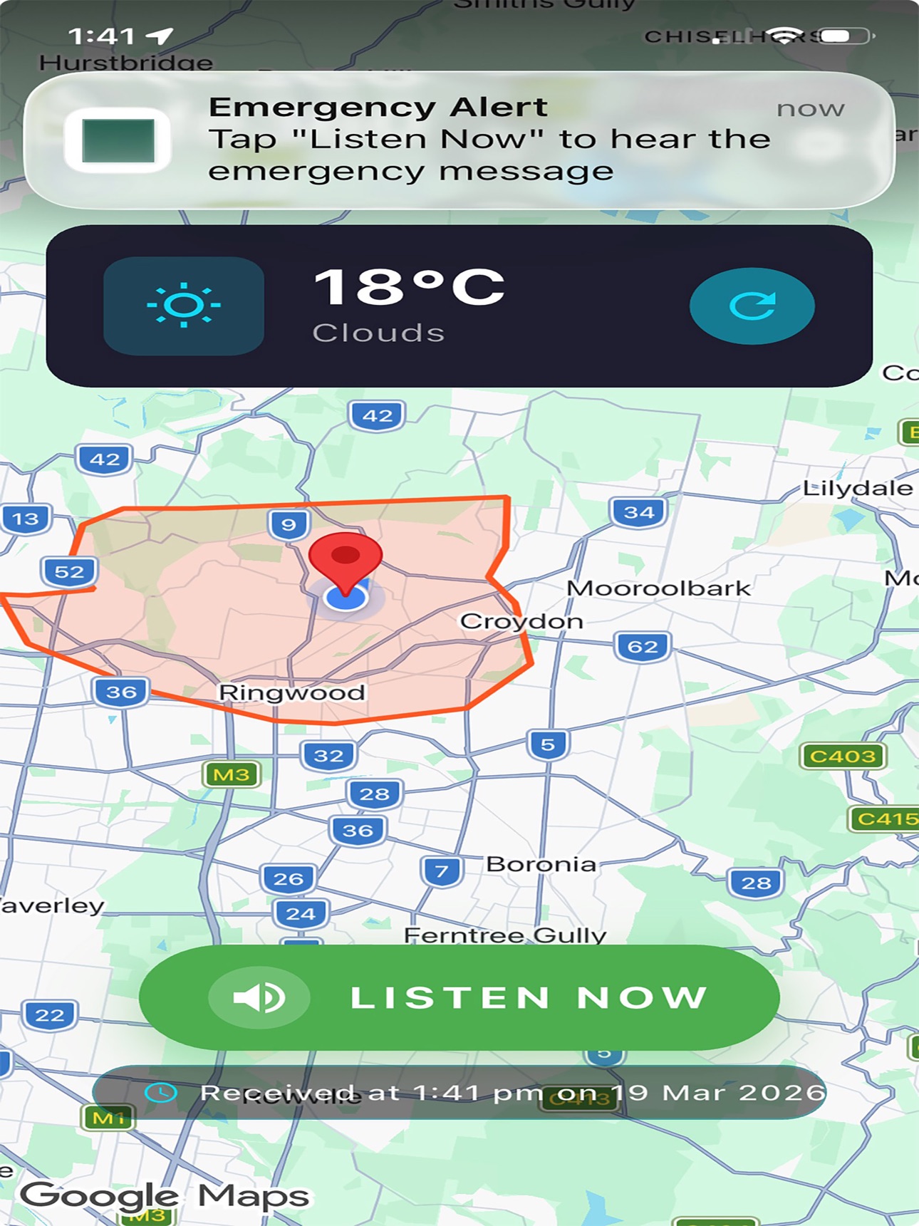 Screenshot 7 of Safe360 Emergency Alert System