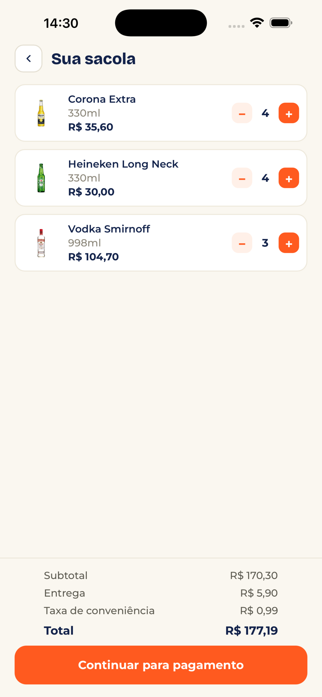 Bira Delivery screenshot 4