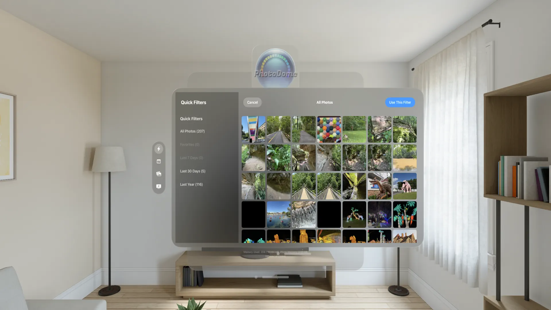 PhotoDome screenshot 2
