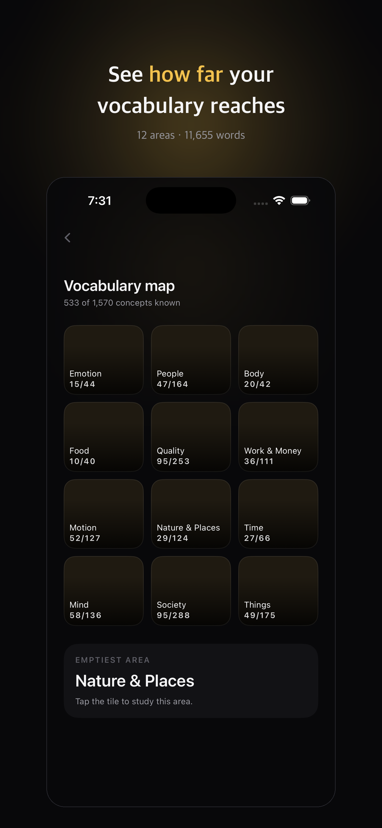 Glim: Lock Screen Vocabulary screenshot 5