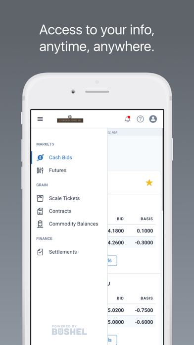 Cornerstone Ag, LLC Screenshot