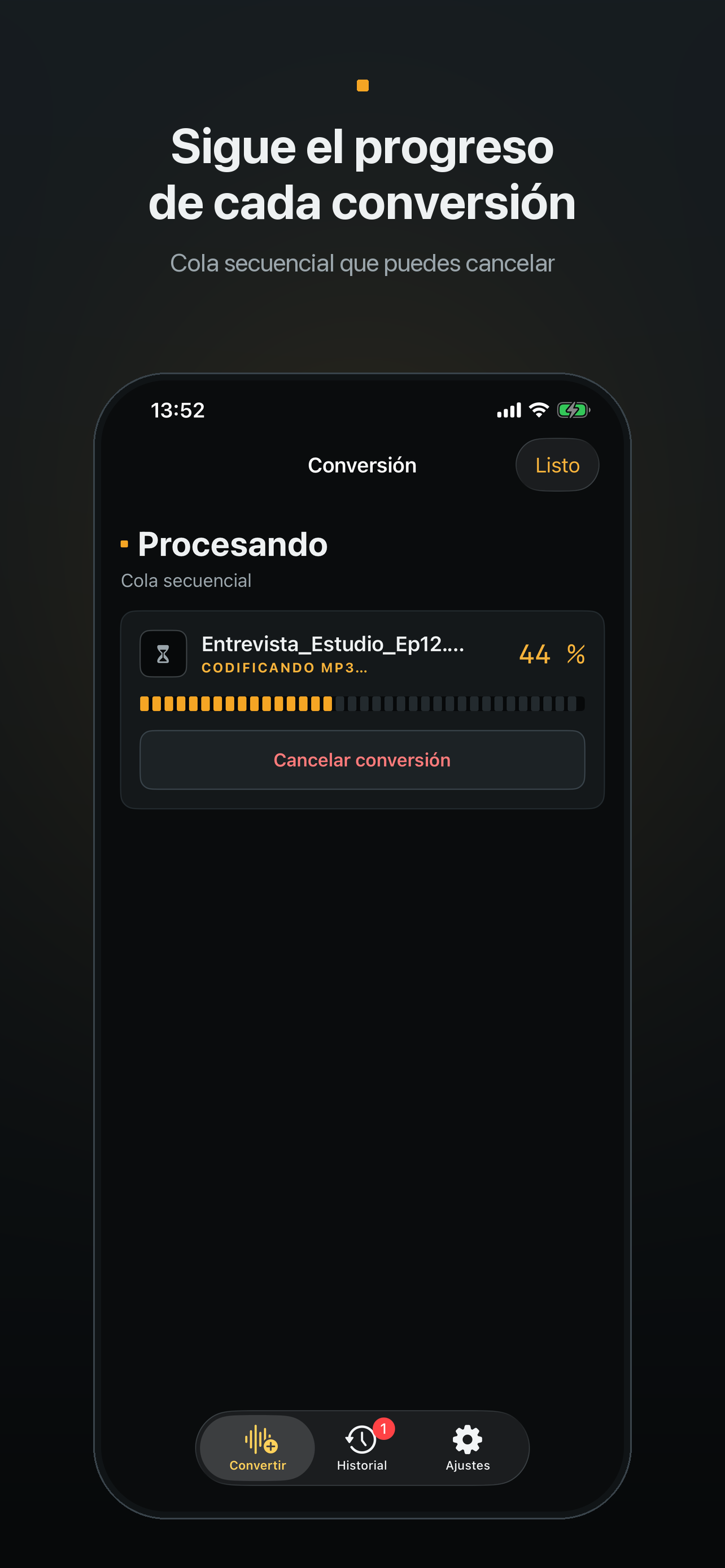WAV to MP3: Audio Converter screenshot 3
