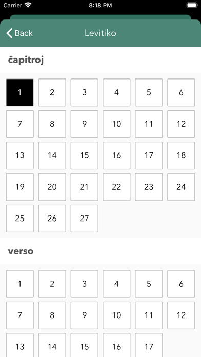 Sankta Biblio en Esperanto Screenshot