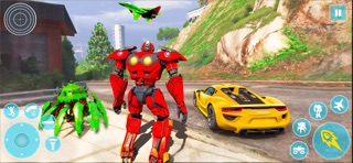 Octopus Robot Car Game 3D- War iPhone screenshot