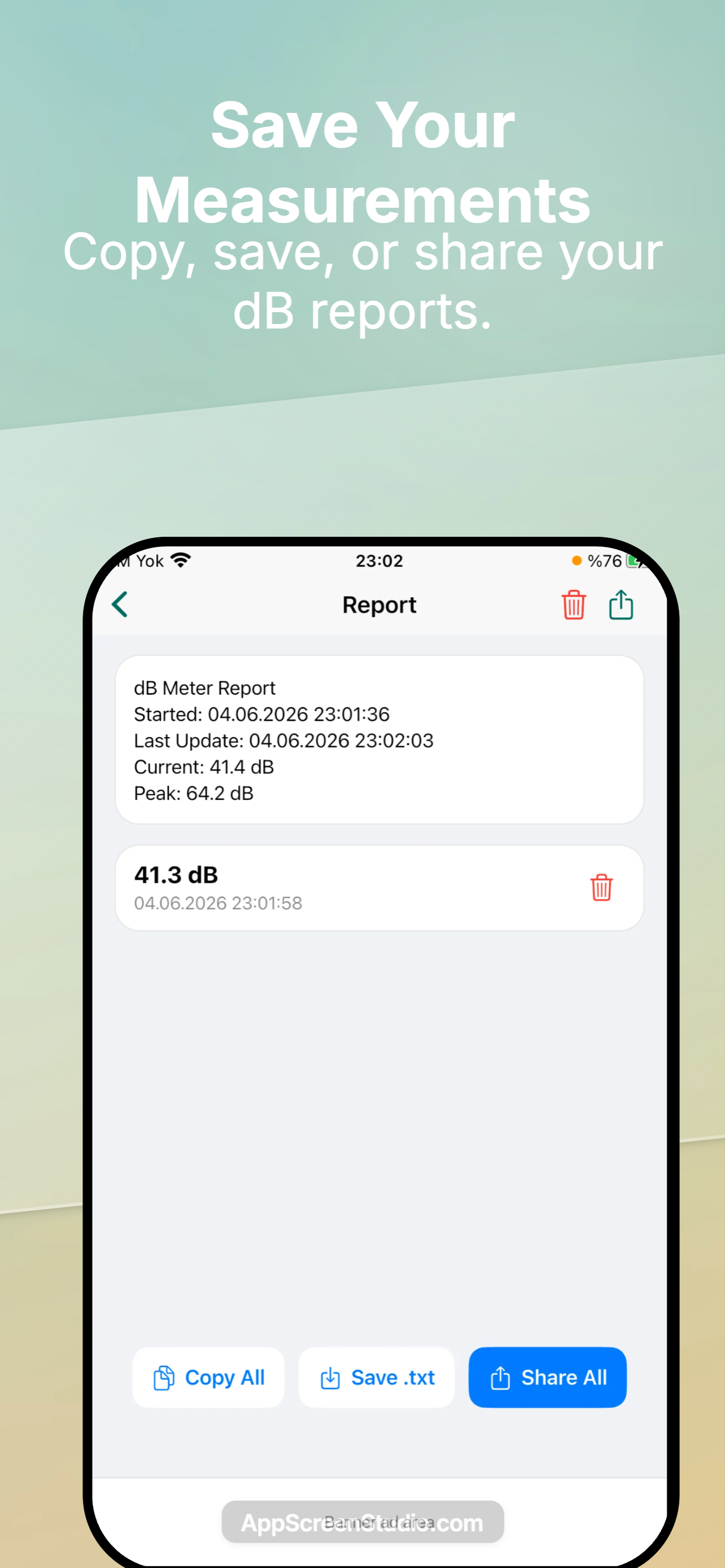 DBMeter X screenshot 4
