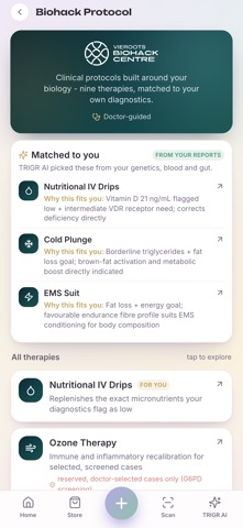 TRIGR Health: AI Coach screenshot