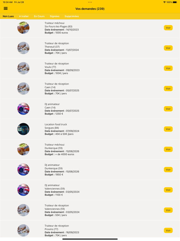 Screenshot #5 pour Evénementiel Pour Tous
