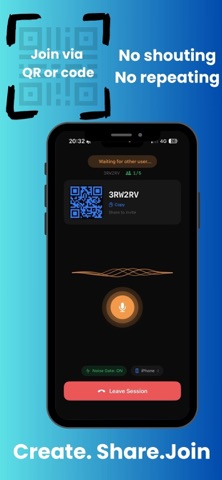 WhisperLink Voice screenshot