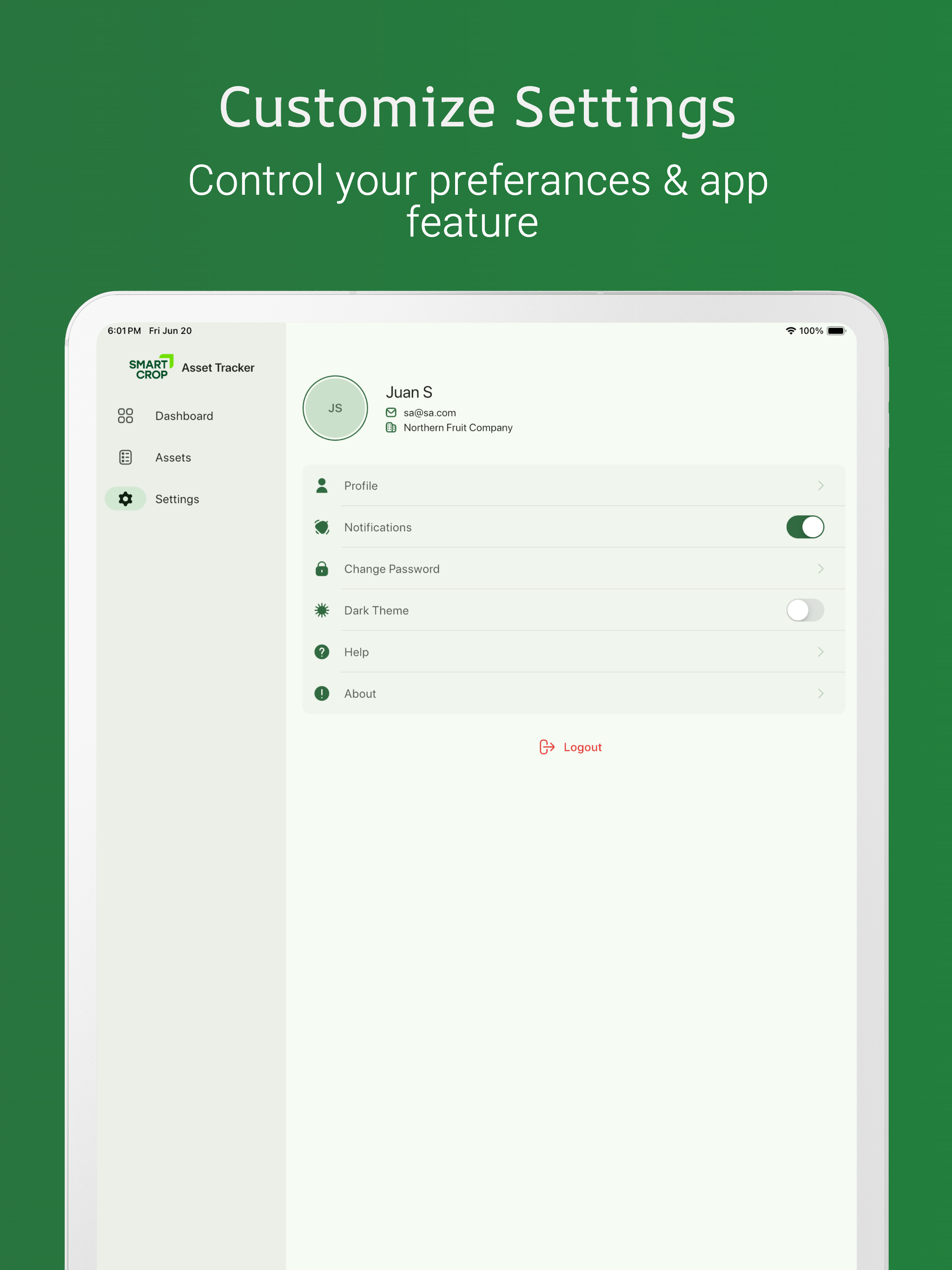 Smartcrop Asset Tracker