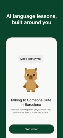 Cappy - AI Language Learning screenshot