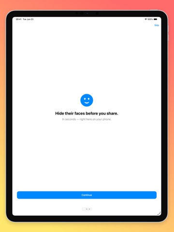 Peekaboo: Hide Faces iPad screenshot