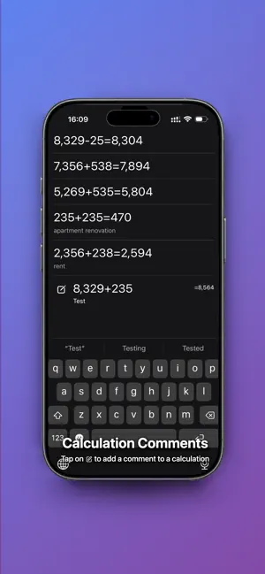Calculator live screenshot 2
