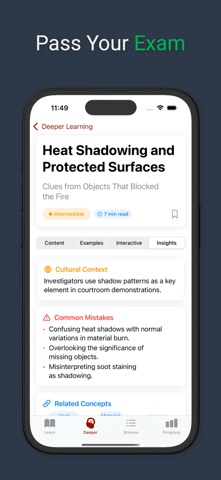 Fire Investigation Prep App screenshot