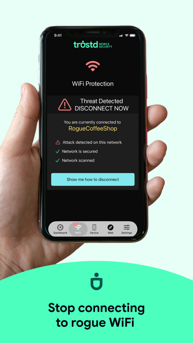 Screenshot #2 pour Trustd Mobile Security