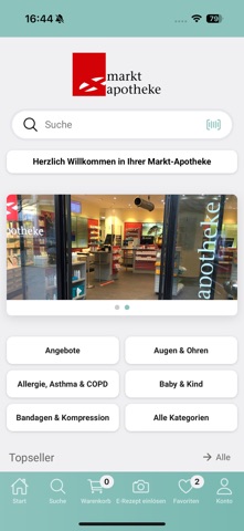 Markt-Apotheke Dorsten screenshot