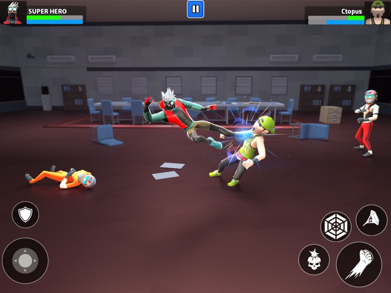 Super Rope Hero : superheroes screenshot 7