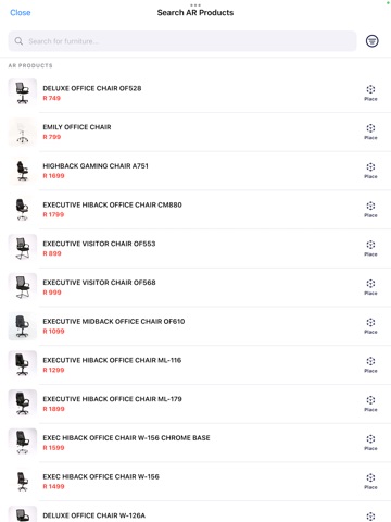 Decofurn Furniture iPad screenshot 3