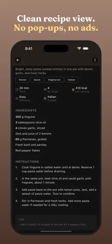 Mise: Rezeptbuch & Kochbuch screenshot 1 of 8
