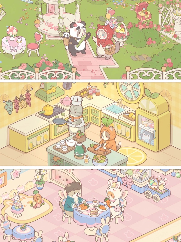 Cats Mansion - Cute Merge Game screenshot 8