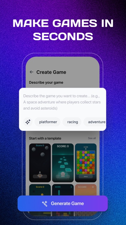 TapHop: AI Social Game Maker