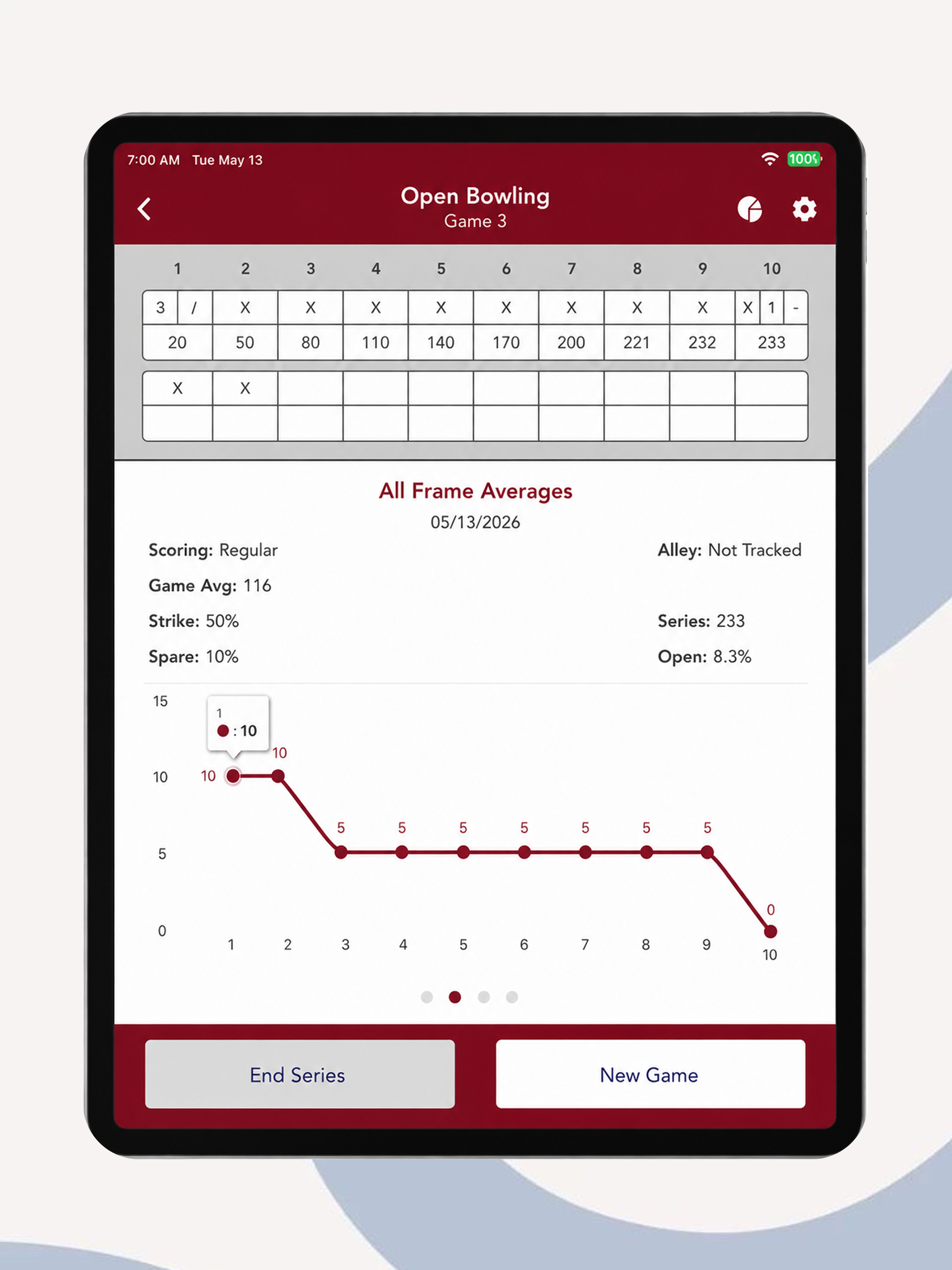 GoBowl: Bowling Score Tracker