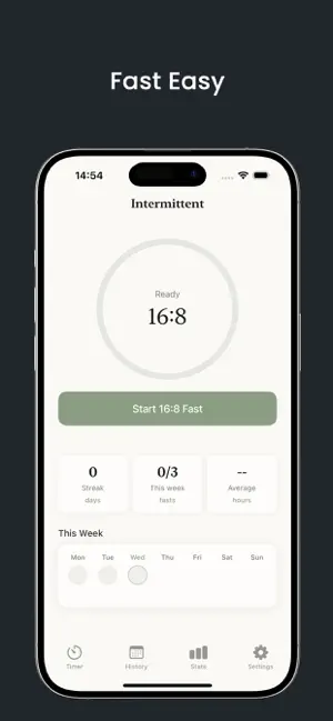 Intermittent - Fasting Timer screenshot 2