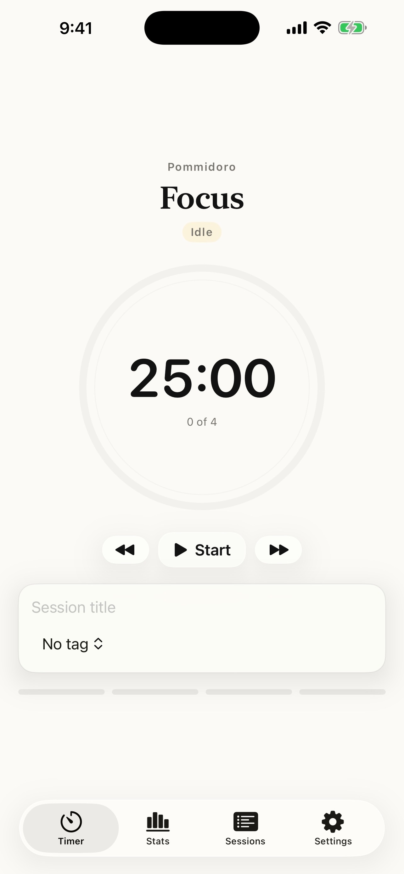 Screenshot 1 of Pommidoro