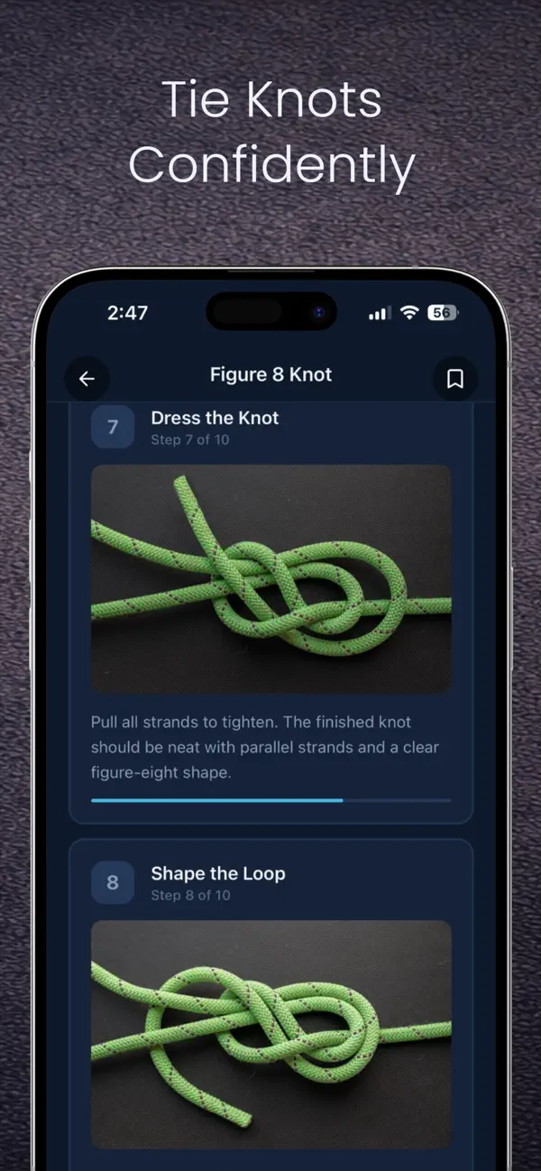 #4. Climbing Essentials - Knots (iOS) Ved: Austin Michie