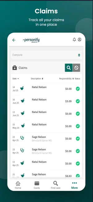 HCOnline - PersonifyHealth screenshot 3
