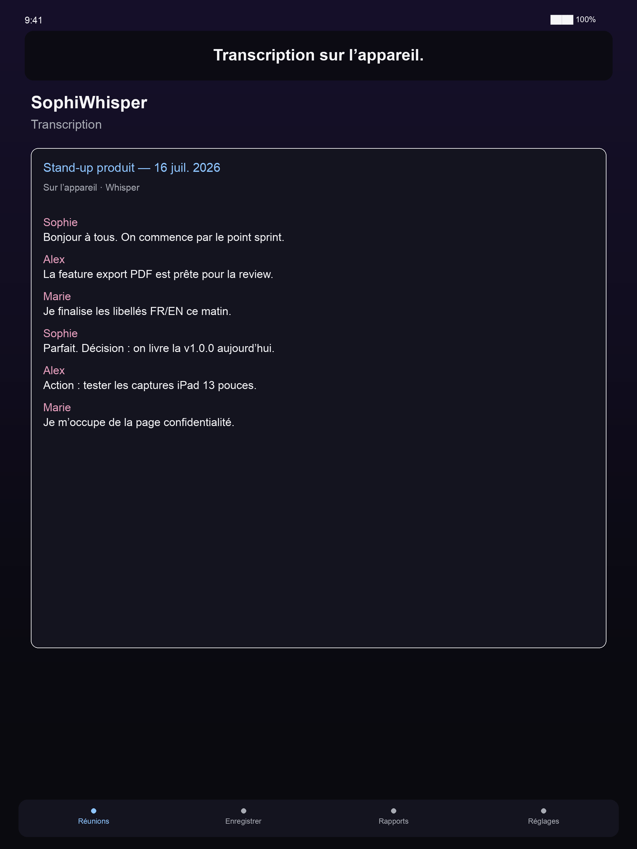 SophiWhisper screenshot 9