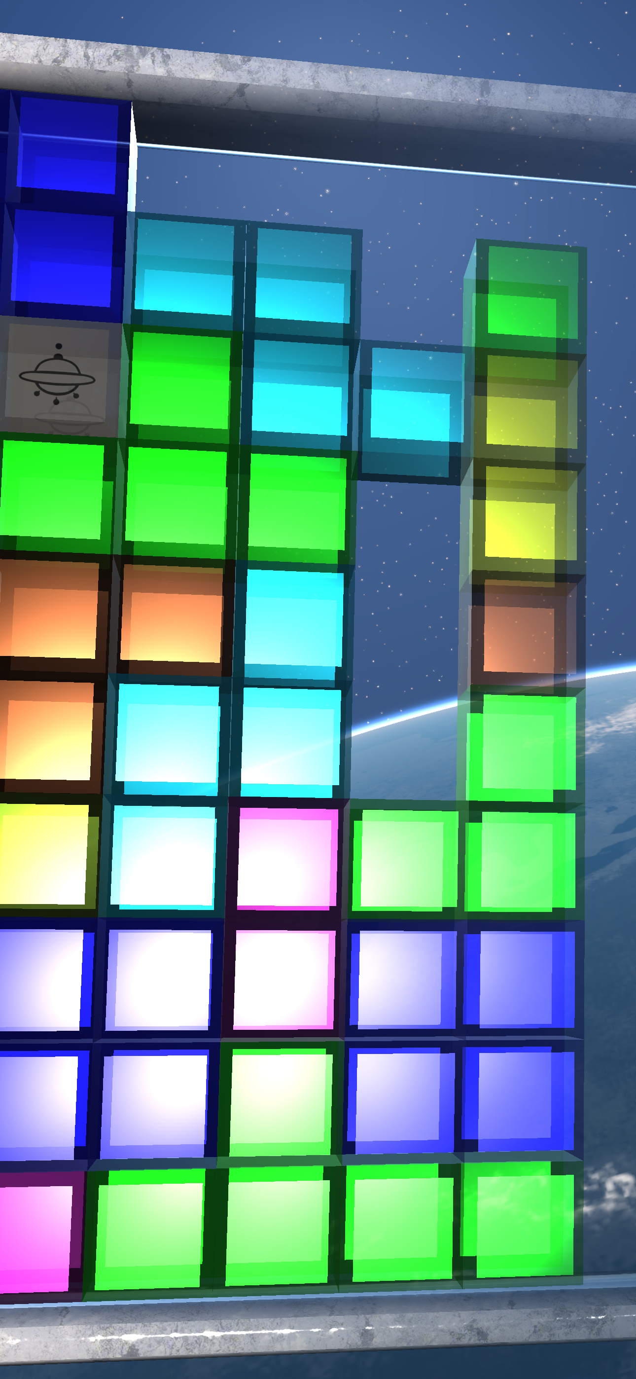 Block Puzzle in Space
