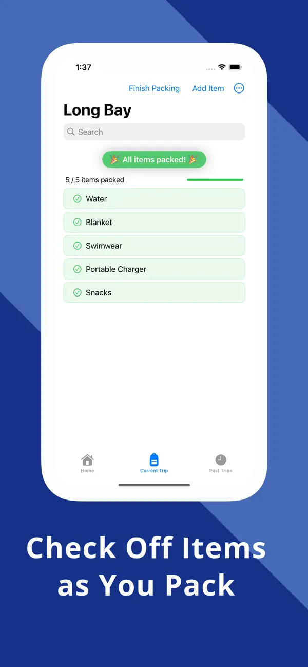 Screenshot #3 pour PackPal: Don’t Forget a Thing