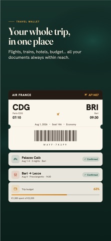Waystone – Trip Planner screenshot