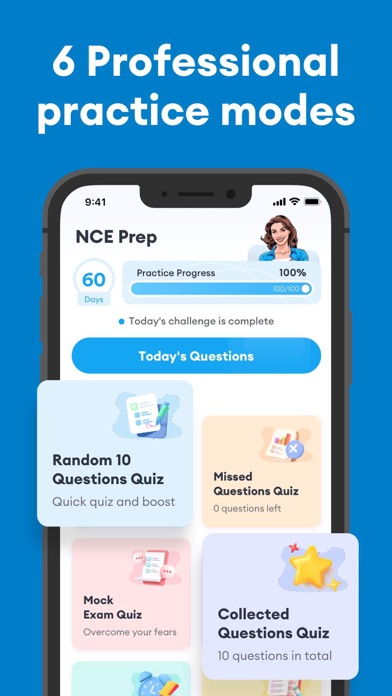 NCE Exam Prep 2026 iPhone screenshot 6 - Education app