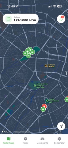 ParkVision iPhone screenshot