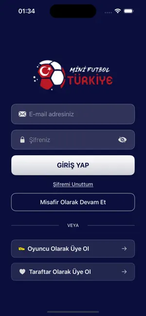 Mini Futbol Turkiye screenshot 1