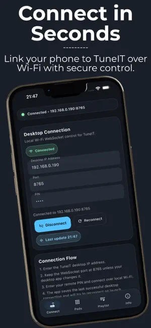 TuneIT Remote screenshot 2