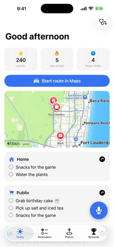 db's Route Reminder Screenshot 1 of 4